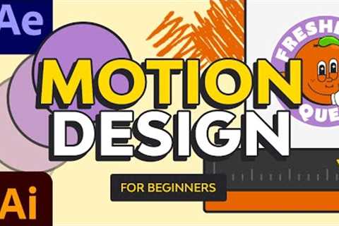 Motion Design for Beginners | Illustrator & After Effects Animation Tutorial