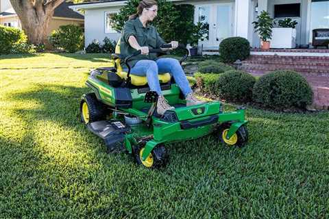 John Deere Just Debuted an All-Electric Riding Lawn Mower