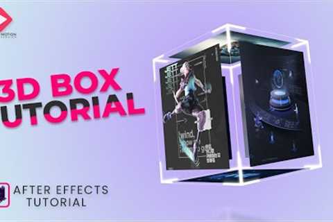 Create a 3D Box Animation in After Effects Tutorial By *Runout Motion*