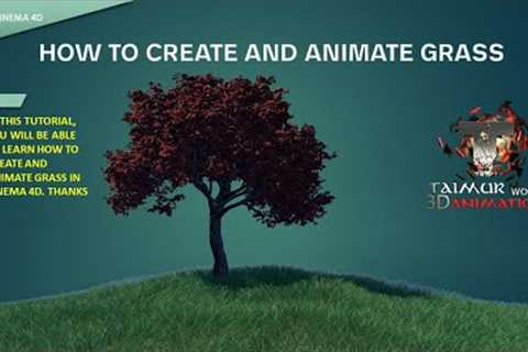 How to Create and Animate Grass in Cinema 4D