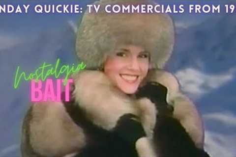 📺 TV Commercials from 1989! 📼 (Sunday Quickie)