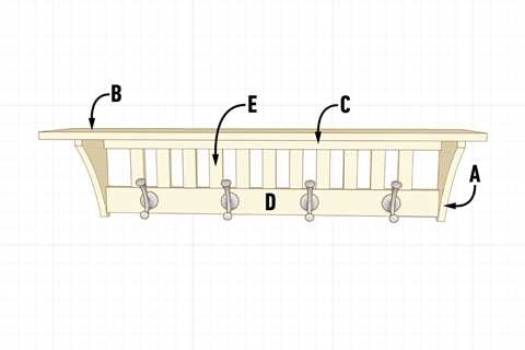 How to Make a Simple Coat Rack