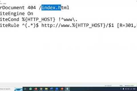 How to fix 404 error in your html and php website  | Seo Tutorial