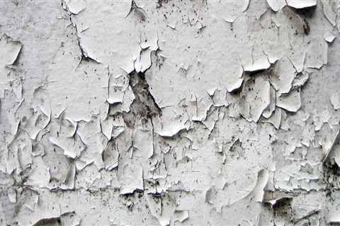 Why wall paint peeling off?