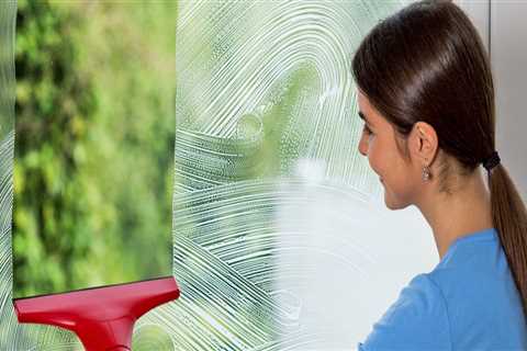 What is the best thing to wash outside windows with?