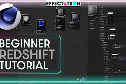 New Node Editor Workflow Tips for Redshift 3.5  - Cinema 4D R26 / C4D S26