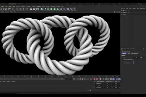 Bend and twist is a powerful feature in Cinema 4D