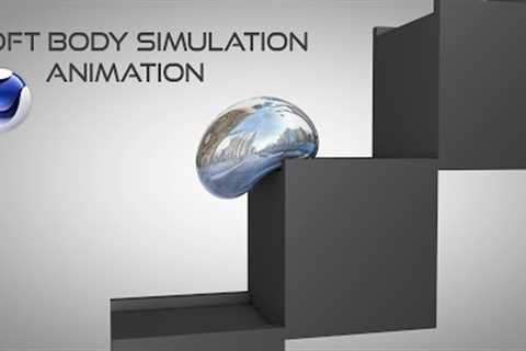 Cinema 4D SOFT BODY SIMULATION & ANIMATION Tutorial