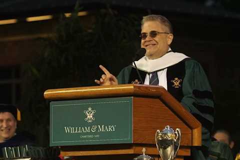 Patton Oswalt to William & Mary’s Graduating Class: “You Poor Bastards,” “You Do Not Have a Choice..