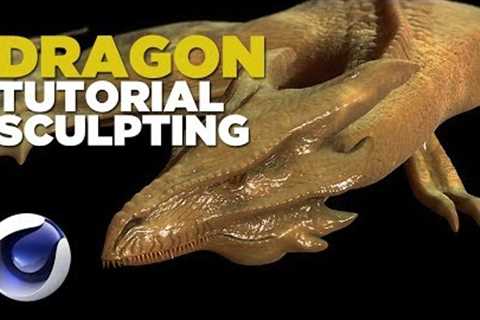 dragon sculpting tutorial cinema 4d