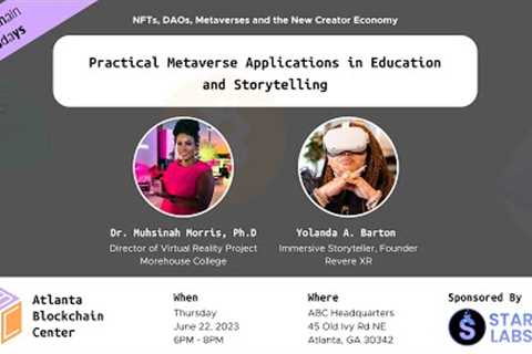 Practical Metaverse Applications in Education and Storytelling