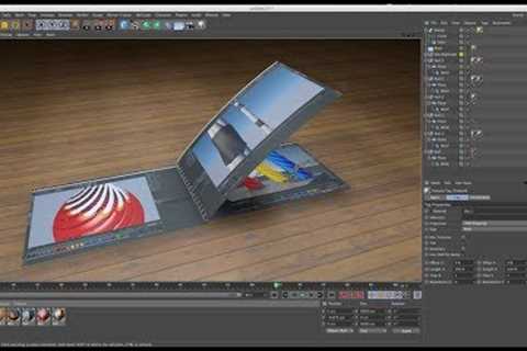 How to make 3d Book in Cinema 4D Tutorials (Easy Method)