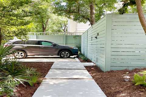 Finally! Real Walkways & A Legitimate Parking Spot For Two