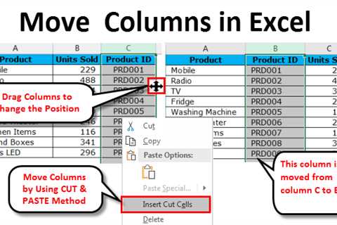 Excel Move Columns