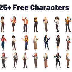 25 Free Illustrated Characters
