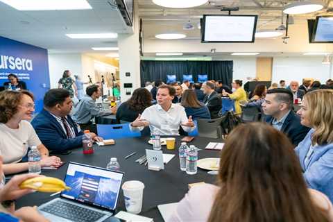 Coursera convenes leaders from over 60 universities and companies for Future of Higher Education..