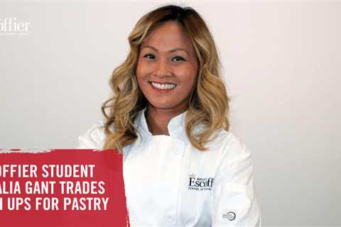 Escoffier Student Suhalia Gant Trades Push Ups For Pastry