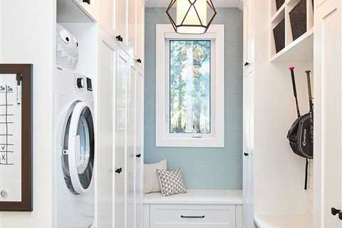 8 Smart Ideas for Combining Your Mudroom and Laundry Room