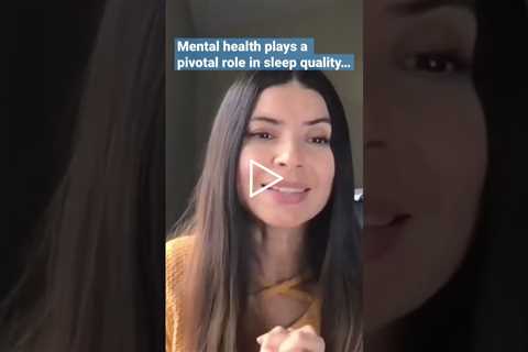 Mental health is an important piece of sleep health #podcast #gentlesleep #sleeppodcast #sleephelp