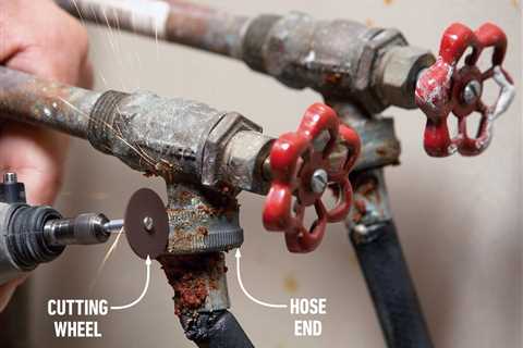 Rusty Washing Machine Hose Got You Stuck? Here’s the Easiest Way to Remove it