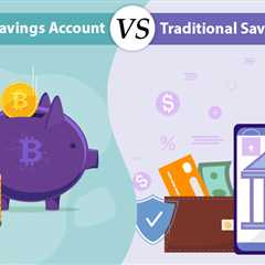 Crypto vs Traditional Savings Account