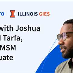 Q&A with Joshua David Tarfa, Gies iMSM Graduate