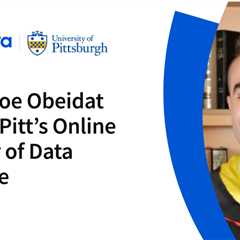 Why Moe Obeidat Chose Pitt’s Online Master of Data Science