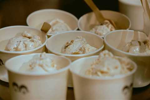 Kurīmu and Nagaraya made a miso peanut butter ice cream and adobo-flavored cone that somehow works