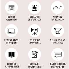 Check out this creative on the list of 20+ Lead Magnet Ideas to build your Email List. To learn..