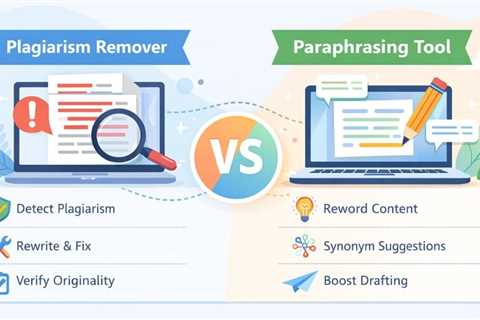 Plagiarism Remover vs Paraphrasing Tool