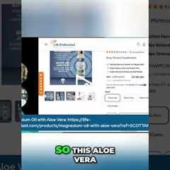 Boost Your Body: The Magnesium & Aloe Vera Secret! #shorts