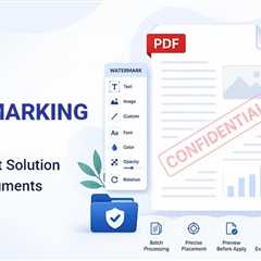 PDF Watermarking Tools to Protect Your Documents