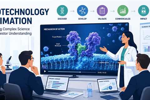 Why Biotech Startups Need Biotechnology Animation to Communicate Complex Science to Investors?