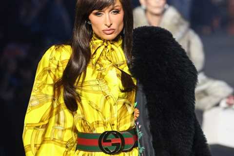 Gucci takes over New York’s Times Square for fashion show