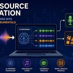 Audio Source Separation Explained: How AI Splits a Song Into Vocals and Instrumentals