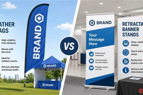 Feather Flags vs Retractable Banner Stands